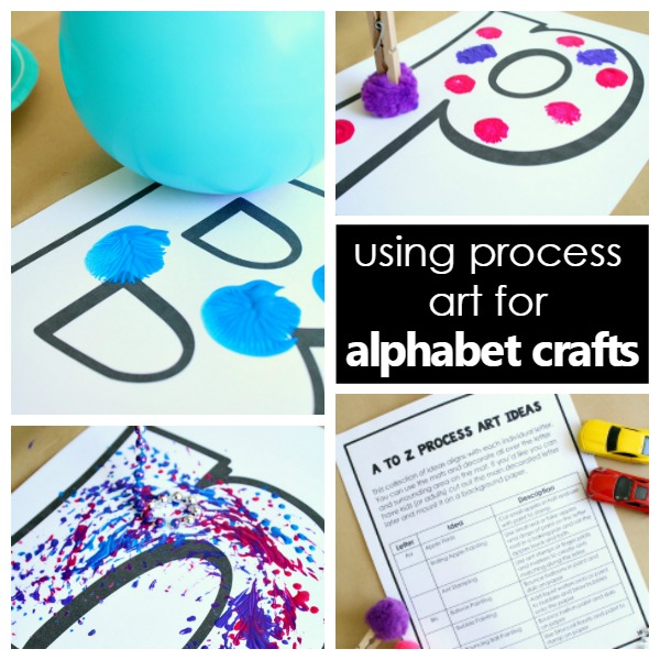 using process art for alphabet crafts-square using process art for alphabet crafts-square