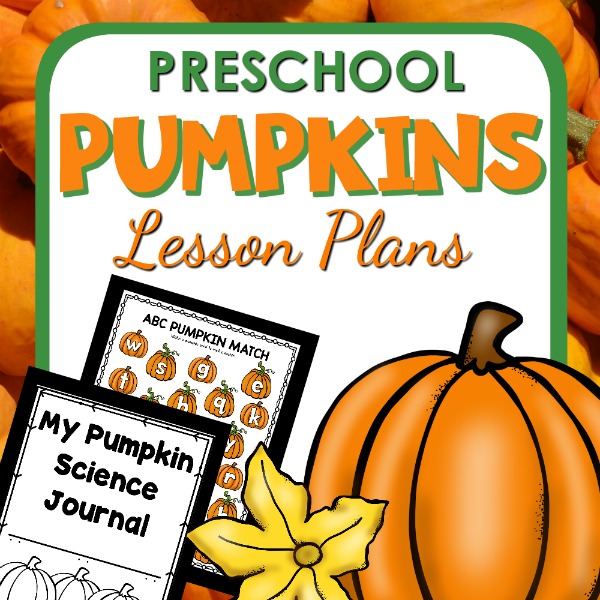 Pumpkin Theme Preschool Lesson Plans