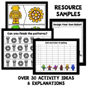 Robot Theme Preschool Classroom Lesson Plans - Preschool Teacher 101