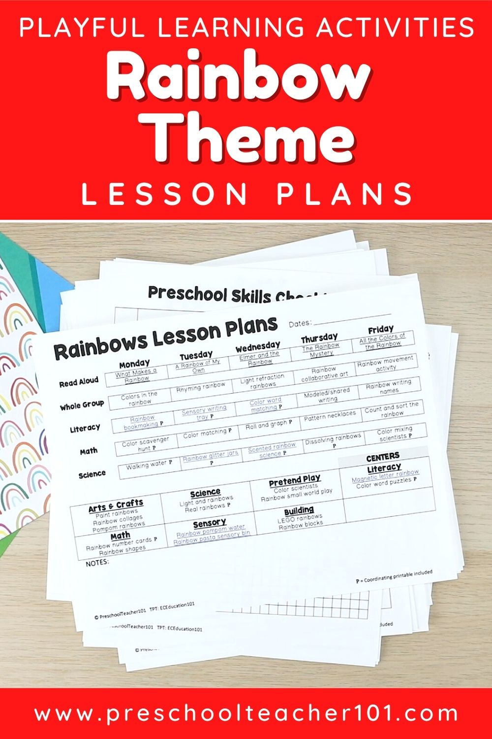 Lesson Plans - Rainbow