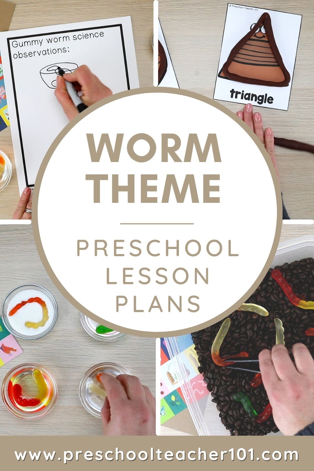 Lesson Plans - Worm Theme