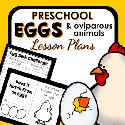 Preschool Eggs Lesson Plans