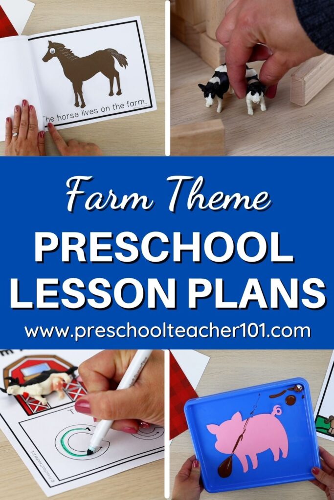 Farm Theme Preschool Classroom Lesson Plans - Preschool Teacher 101