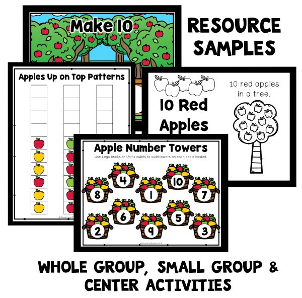 Resource Samples-10 Apples Theme Activities-600 Resource Samples-10 Apples Theme Activities-600