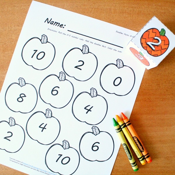 pumpkin crayon square pumpkin crayon square