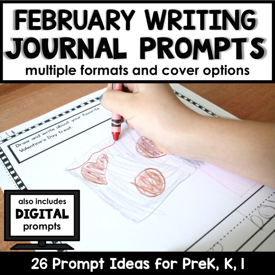 Feb Journal Prompts Cover