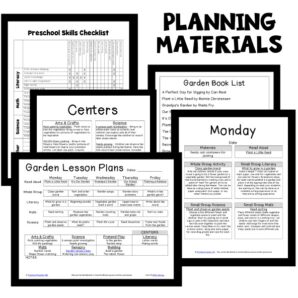 Garden Theme Preschool Classroom Lesson Plans - Preschool Teacher 101