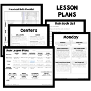PT Planning Materials-Rain Theme Lesson Plans UD