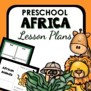 Preschool Africa Lesson Plans 600