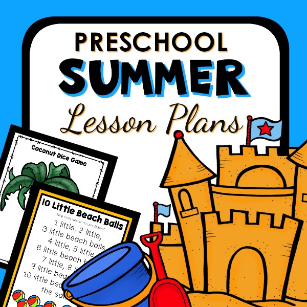 Preschool Summer Lesson Plans 600