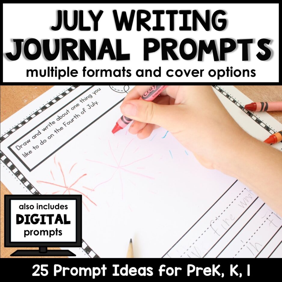 July Writing Prompts-Cover July Writing Prompts-Cover
