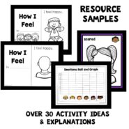 Resource Examples from Preschool Emotions Lesson Plans and Feelings Activities