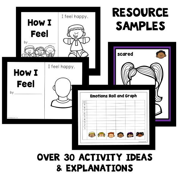 Resource Samples-Emotions Resource Examples from Preschool Emotions Lesson Plans and Feelings Activities