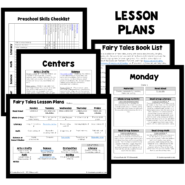 PT Planning Materials-Fairy TalesTheme Lesson Plans UD
