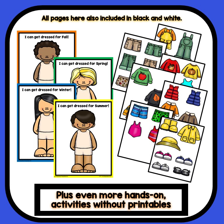 Seasons Theme Preschool Classroom Lesson Plans - Preschool Teacher 101