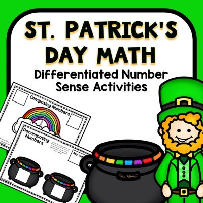 St. Patrick's Day Math Preschool Activities