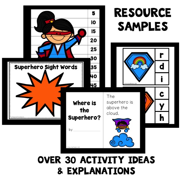 Resource Samples-Superhero Resource Samples-Superhero