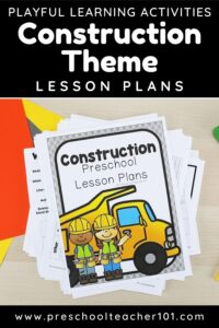 Playful Learning Activities - Construction Theme