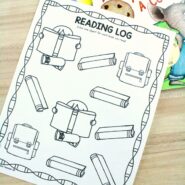 Reading Logs for Primary Grades