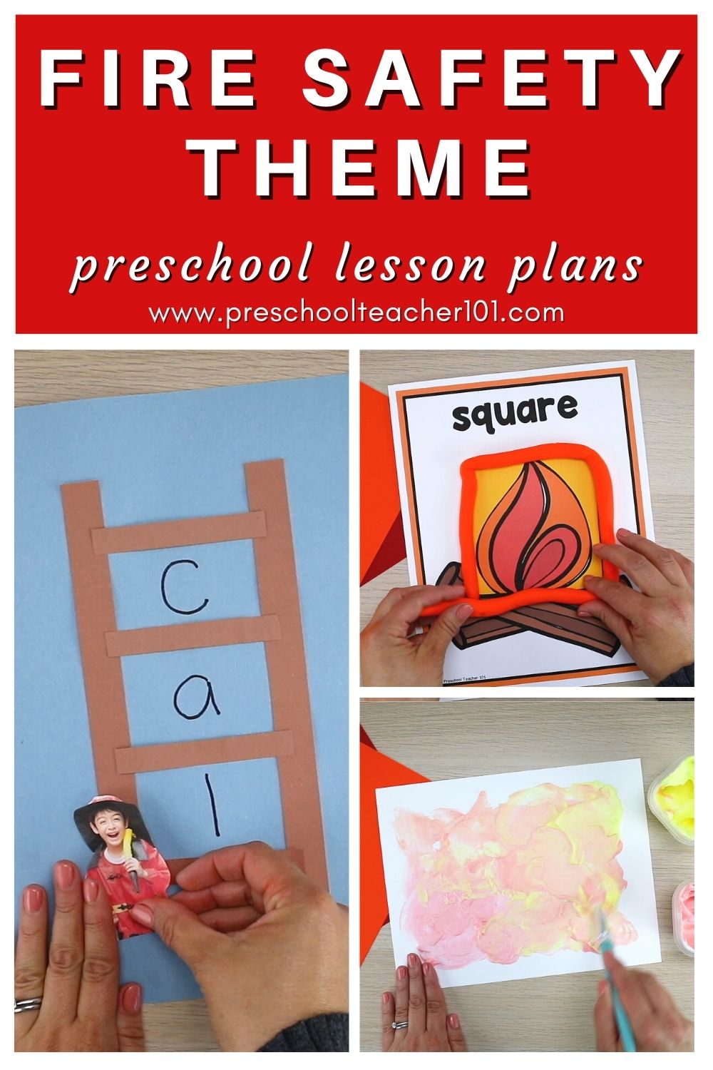 Fire Safety Theme Preschool Lesson Plans