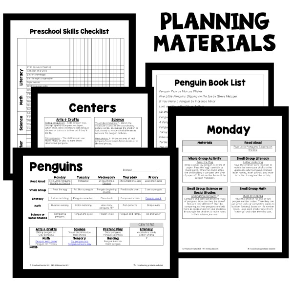 PT Planning Materials-Penguins PT Planning Materials-Penguins
