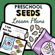 Preschool Seeds Lesson Plans