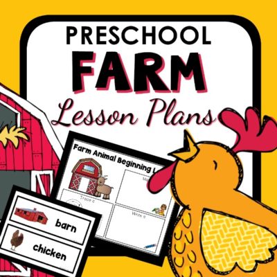 Farm Theme Preschool Lesson Plans and Farm Activities for Prekindergarten