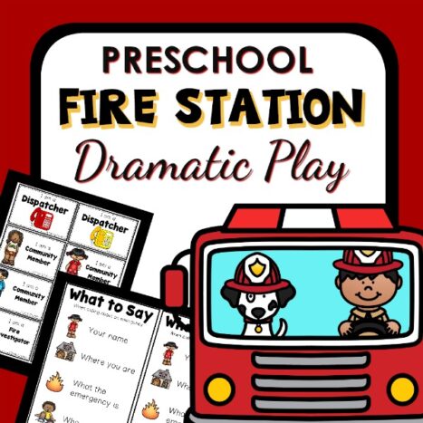 Fire Station Dramatic Play - Preschool Teacher 101