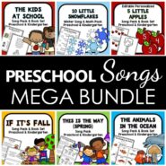 Preschool Song Printables Mega Bundle