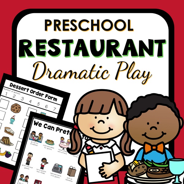 Restaurant Dramatic Play - 600