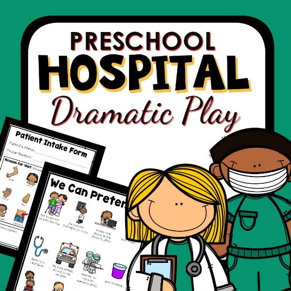 Hospital Doctor's Office Dramatic Play Preschool Teacher 101