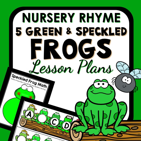 5 Green and Speckled Frogs Lesson Plans PT101 Cover-600