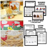 Little Red Hen Activities and Lesson Plans for Preschool, Pre-K and Kindergarten