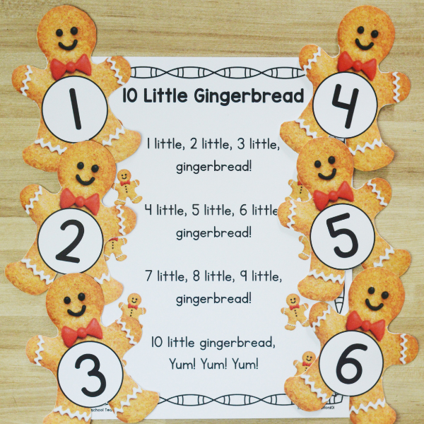 Gingerbread Counting song for preschool and kindergarten Gingerbread Counting song for preschool and kindergarten