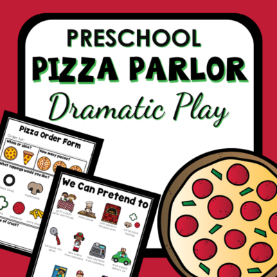 Pizza Restaurant Dramatic Play Cover