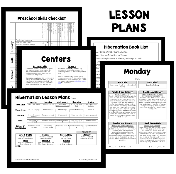 PT Planning Materials-Hibernation Theme PT Planning Materials-Hibernation Theme