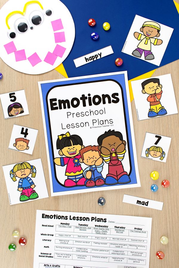 Emotions Lesson Plans for PreK