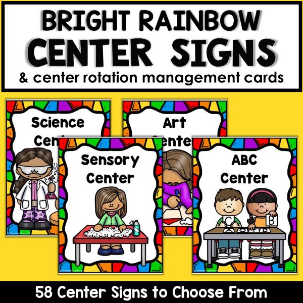 Cover-Rainbow Center Signs