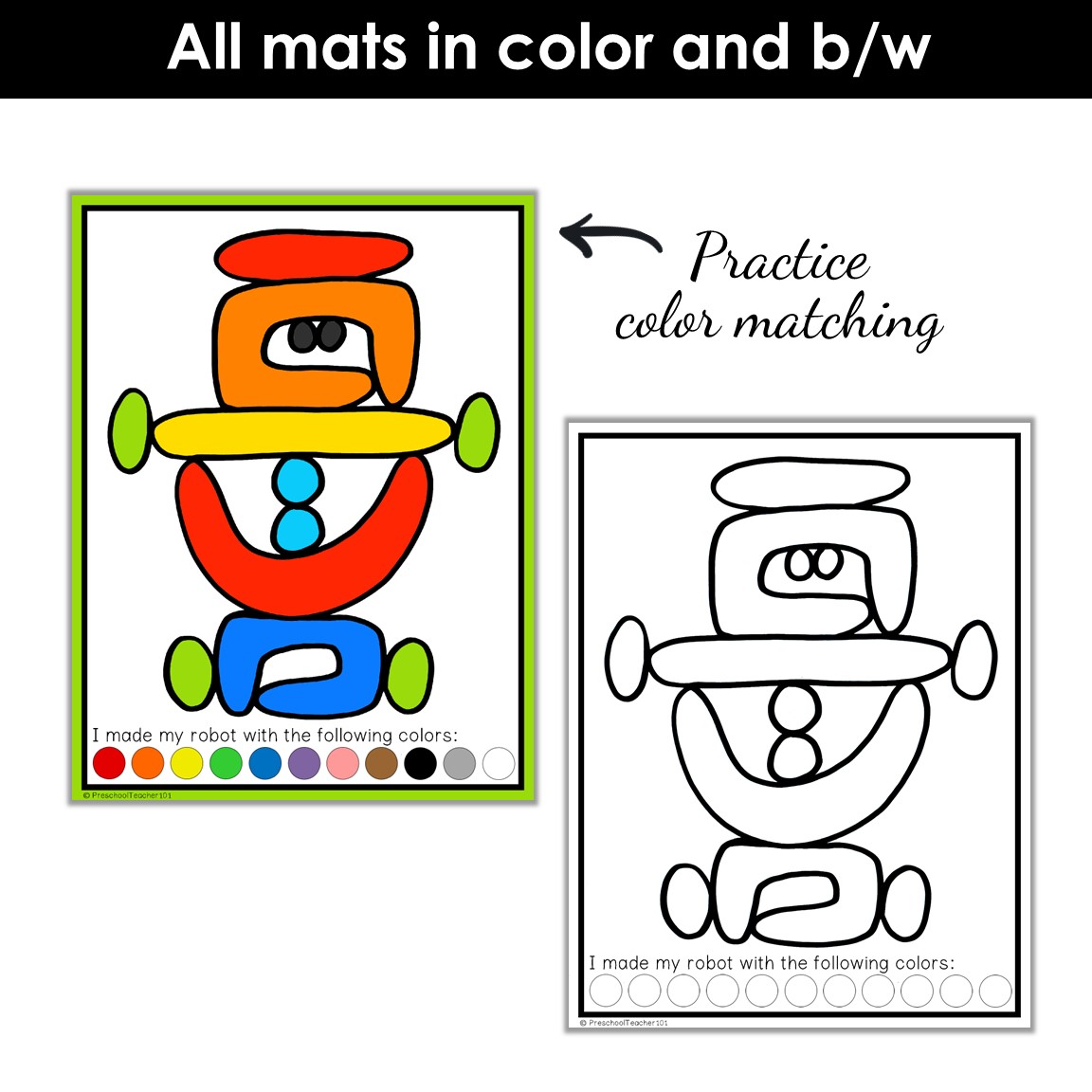 Nonseasonal Play Dough Mats 3