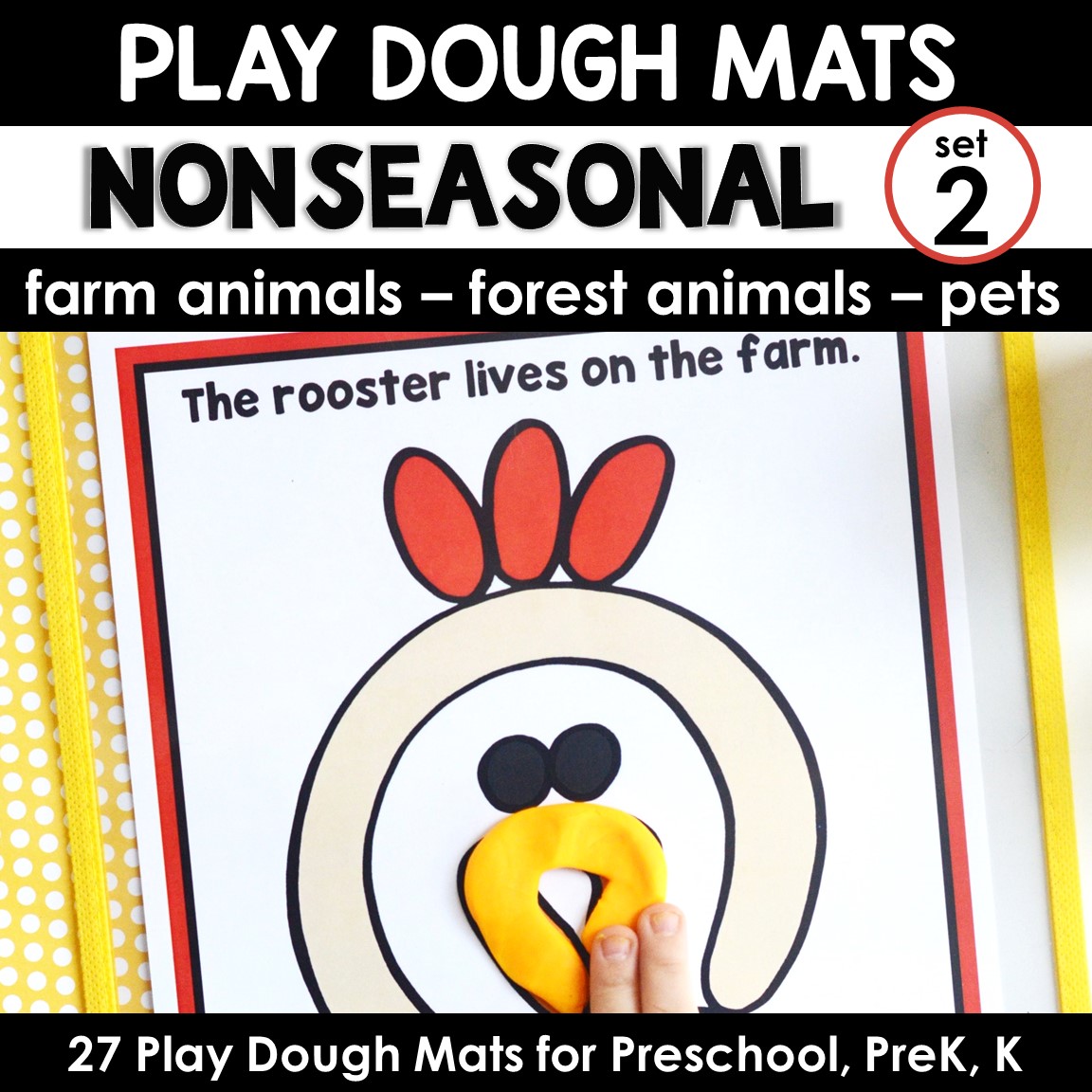 Nonseasonal Play Dough Mats 2