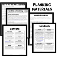 PT Planning Materials-Hanukkah Activities