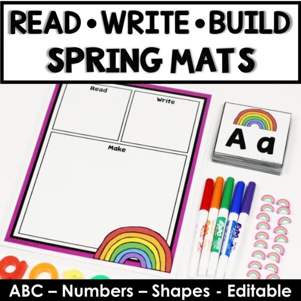 Cover-Read Write Build Spring Mats