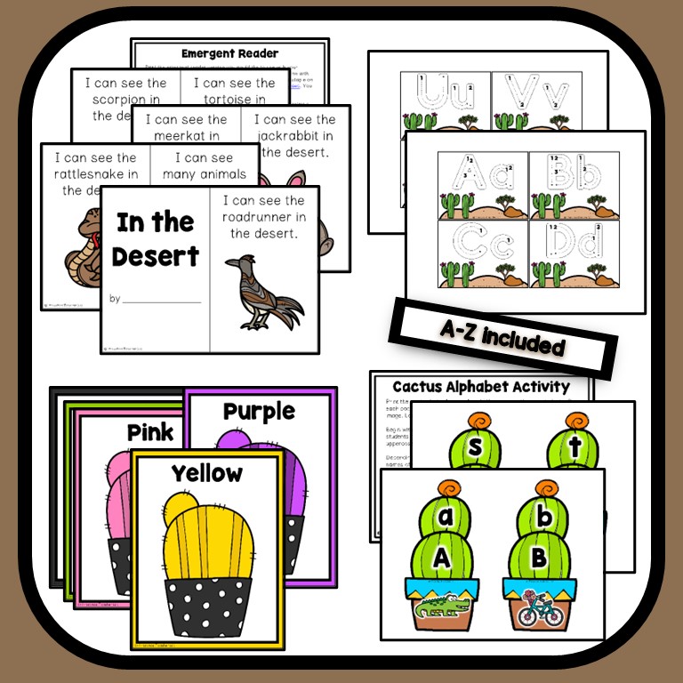 Desert Lesson Plans Preschool Teacher 101