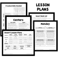 PT Planning Materials-Desert Lesson Plans-600