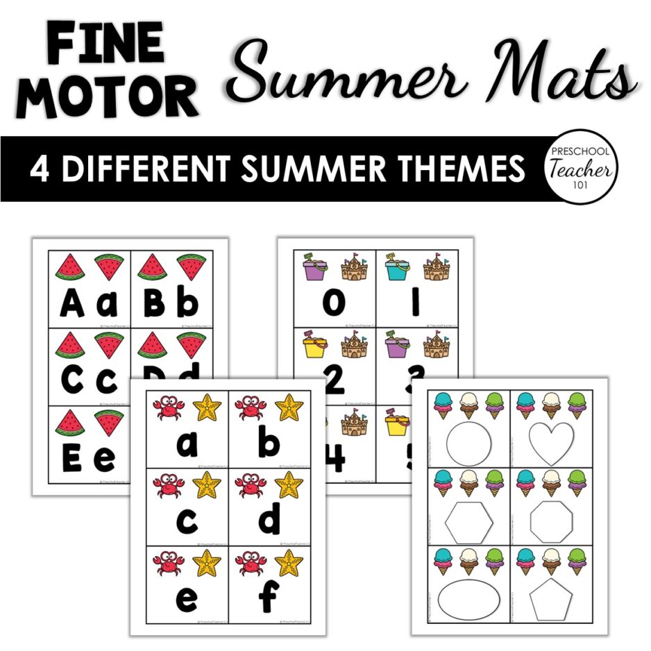 Read Write Build Summer ABC Numbers and Shapes Activities (2) Read Write Build Summer ABC Numbers and Shapes Activities (2)