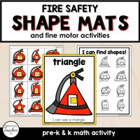 Cover-Shape Mats-Community Helpers-Fire Safety