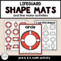Cover-Shape Mats-Community Helpers-Lifeguard