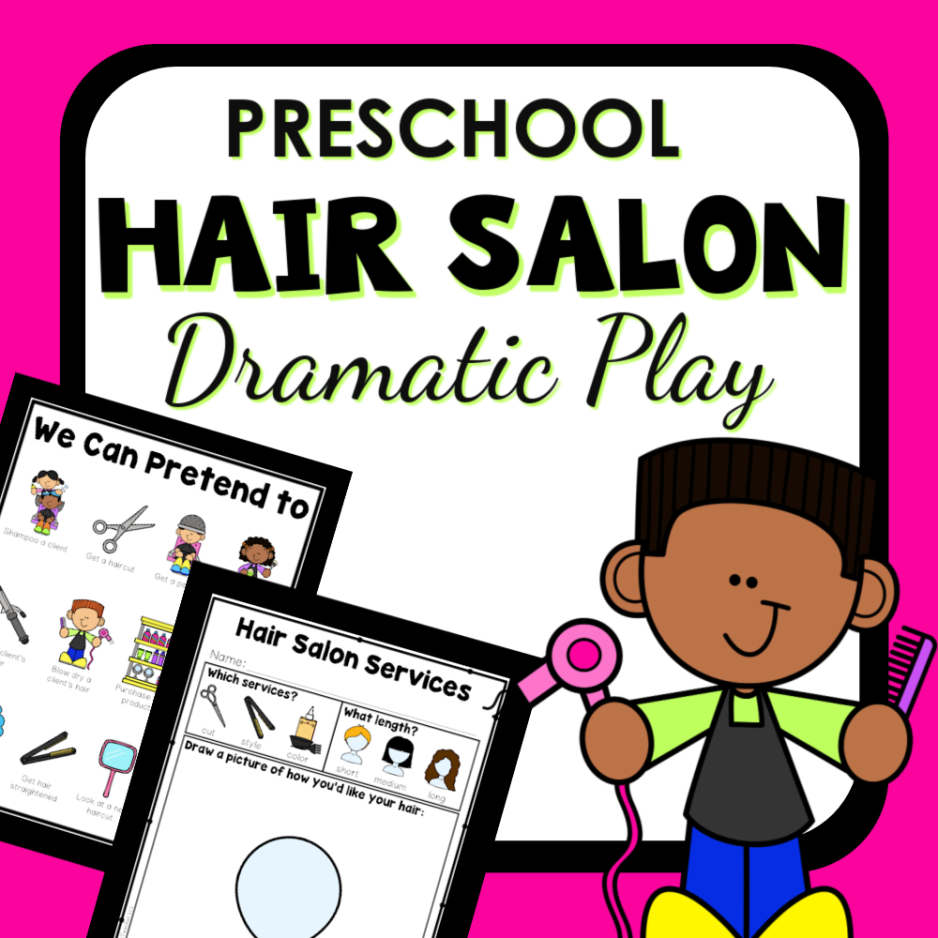 Hair Salon Dramatic Play Cover