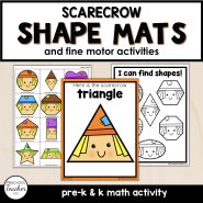 Cover-Scarecrow Shape Mats