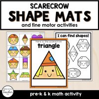 Cover-Scarecrow Shape Mats